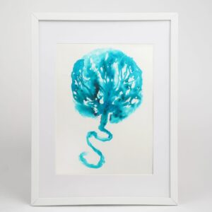 Placenta print add-on included in upgraded encapsulation package – natural birth keepsake by NuHealth