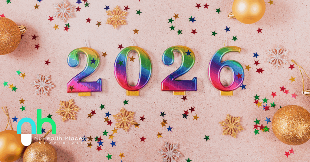 “Mom journaling new year resolutions for postpartum empowerment” “Pregnant woman preparing for empowered recovery in 2025” “Postpartum empowerment with placenta encapsulation support”