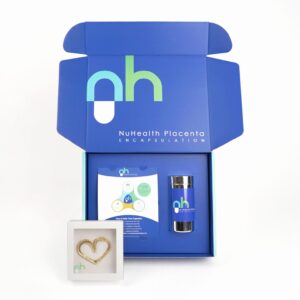 Placenta Encapsulation with Cord Keepsake Package – NuHealth postpartum recovery