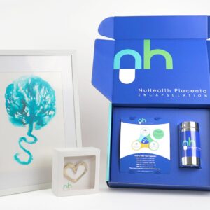 Ultimate Placenta Encapsulation Keepsake Package – cord keepsake and placenta print | NuHealth